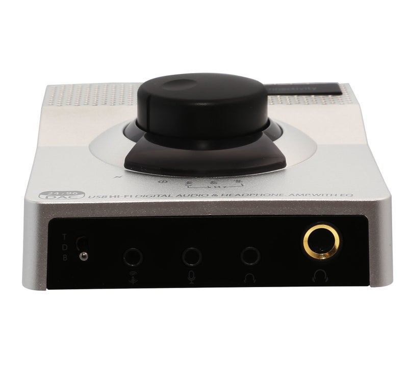 Syba USB 24 Bit 96 KHz DAC Digital to Analog Headphone Amplifier 2 Stage EQ Digital/Coaxial Output and RCA Output (SD-DAC63118) - Image 2